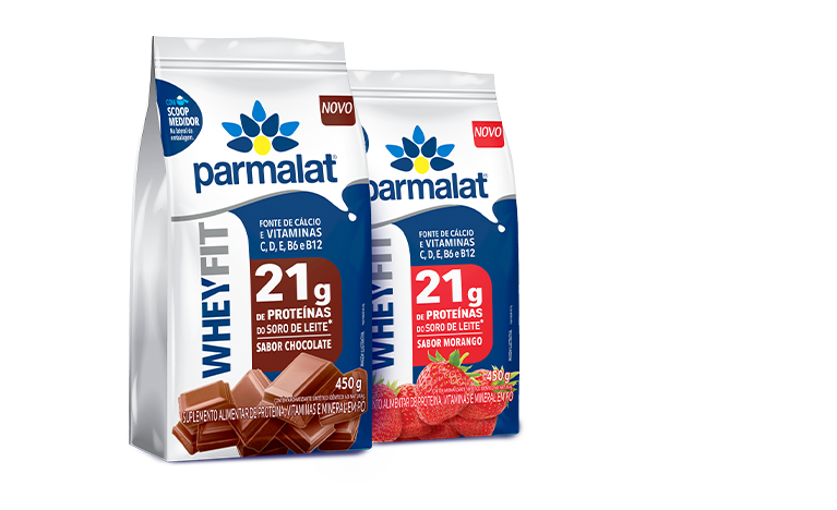 Pack Produtos Linha Parmalat WheyFit