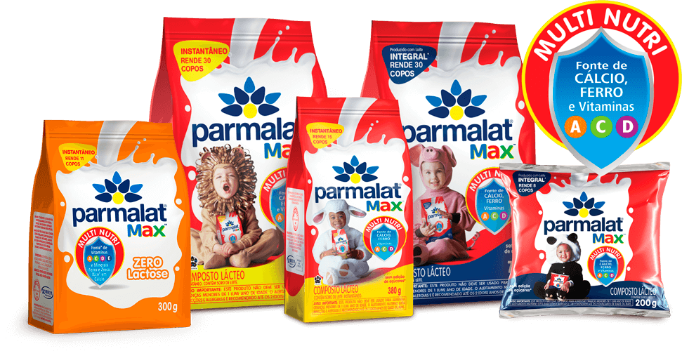Pack Produtos Linha Parmalat Max