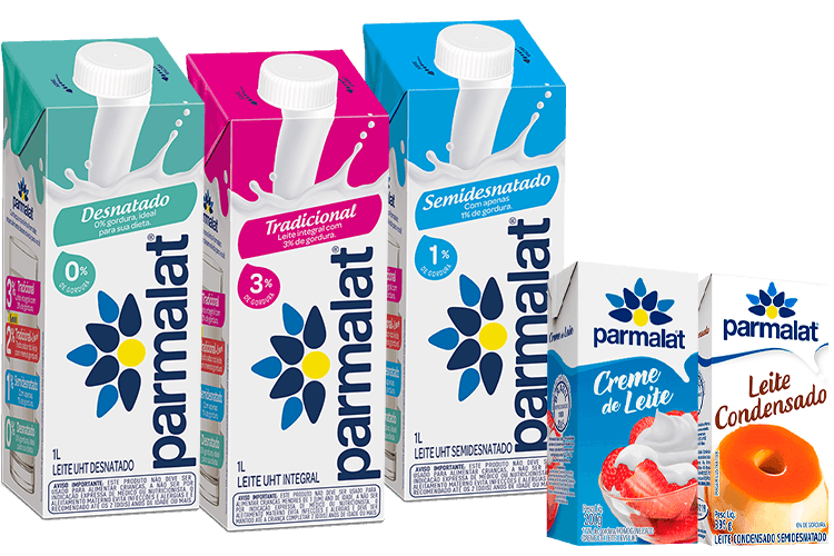 Pack Produtos Linha Parmalat Regular
