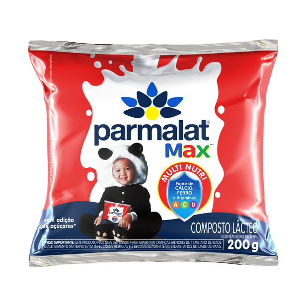 Parmalat Max com Leite Integral 200g
