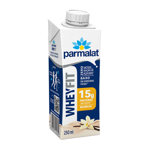 Bebida Láctea Whey Protein sabor baunilha 250ml