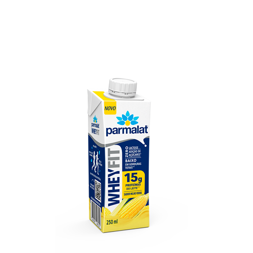 Bebida Láctea Whey Protein sabor milho verde 250ml